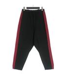 ロクマルサン 603 MIDWEST サルエルトラックパンツ ジャージ M ブラック/レッド 黒/赤 2261-602