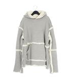 ジョンローレンスサリバン JOHN LAWRENCE SULLIVAN ボアスウェットパーカー フーディ 長袖 M グレー 5B025-0419-52