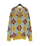 ニードルス ニードルズ Needles 2021AW MOHAIR CARDIGAN ARGYLE モヘヤ カーディガン アーガイル ニット 長袖 Vネック M マルチカラー J0256