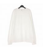 バーバリー BURBERRY 23AW ロゴ刺繍 スウェットシャツ トレーナー 長袖 L ホワイト 白 8072758 国内正規