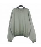25AW BUBBLE CREWNECK GREEN FADE ウォッシュ加工 スウェットシャツ トレーナー 長袖 48 グリーンフェード 緑 57465136