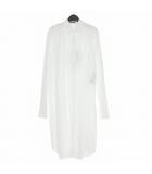 アンドゥムルメステール ANN DEMEULEMEESTER MAURICE STANDARD ELONGATED SHIRT ロングシャツ 長袖 48 ホワイト 白 CO00-MSH18-FA555-001 国内正規