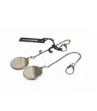 24AW ミラーモチーフ イヤリング ピアス アクセサリー アンティークシルバー 925 2402-U-0051-JW020-07 国内正規