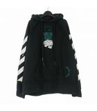 オフホワイト OFF WHITE 20SS Dripping Arrows Incomp Hoodie プルオーバーフーディ パーカー 長袖 XS ブラック 黒 OMBB057R20E30005 国内正規