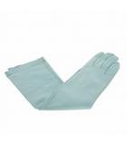 メゾンマルジェラ Maison Margiela 22AW Full-sleeve leather gloves レザーグローブ 手袋 S ライトブルー 青 S51TS0059 国内正規