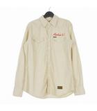 トイズマッコイ TOYS McCOY SATIN WESTERN SHIRT MARILYN MONROE WILD HORSES ウエスタンシャツ 長袖 16 ベージュ