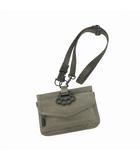  ヌンク nunc スエード ショルダーバッグ ボディバッグ ウエストポーチ 鞄 グレー