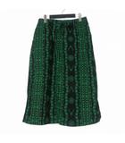 サウス2ウエスト8 South2 West8 S2W8 for BEAMS BOY String Skirt スカート 総柄 2 ブラック/グリーン HM952