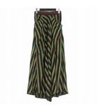 3.1 フィリップリム 3.1 phillip lim フレアスカート ロング ストライプ 0 マルチカラー E191-3824FRS