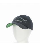 セントマイケル SAINTMICHAEL 24SS CAP SMX6 ロゴ刺繍 ベースボールキャップ 帽子 ヴィンテージ加工 OS ブラック 黒 SM-YS8-0000-068