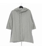 90-00's フードカットソー Tシャツ コットン 半袖 XS グレー 352-01-34009 国内正規
