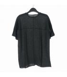  エムエークロス m.a+ One Piece Short Sleeve クルーネックTシャツ カットソー 半袖 ブラック 黒