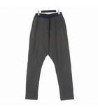  ダミールドーマ DAMIR DOMA サルエル スウェットパンツ ウエスト切替 44 チャコーグレー/ネイビー