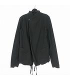 サイレント ダミールドーマ SILENT DAMIR DOMA コットンジャケット ブルゾン 長袖 S ブラック 黒
