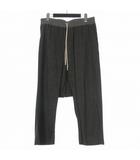リックオウエンス Rick Owens 10AW GLEAM期 ウールサルエルパンツ スラックス M グレー RU6378 国内正規