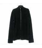24AW コットンウール7ゲージドライバーズニット ジャケット ブルゾン 長袖 M ブラック 黒 SI1HA0013 国内正規