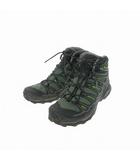 サロモン Salomon X ULTRA 3 WIDE MID GORE-TEX トレッキングブーツ 靴 27.5cm グリーン/ブラック 371032