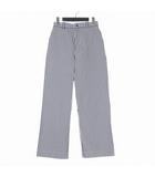 マディソンブルー MADISONBLUE 21SS MACARTHUR PT STRIPE ストライプ スラックスパンツ XS ブルー/ホワイト MB211-3019