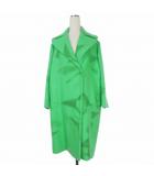 ボッテガヴェネタ BOTTEGA VENETA ウールカシミヤ ダブルコート ジャケット 40 グリーン 緑 386047 VZOF0 国内正規