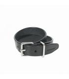 ディースクエアード DSQUARED2 2連 レザーブレスレット バックル バングル アクセサリー ブラック 黒