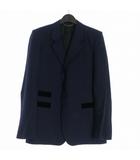 ジョンローレンスサリバン JOHN LAWRENCE SULLIVAN 比翼 3B テーラードジャケット ブレザー 長袖 ネイビー 紺