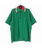 カラー kolor 22SS Pe鹿の子 S/S Polo Shirt ポロシャツ カットソー 半袖 2 グリーン 緑 22SCM-T03202