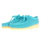 Wallabee ワラビー カジュアルシューズ 靴 UK5 23.5cm Teal Textile ブルー 青