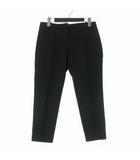 ピンコ PINKO クロップド テーパードパンツ スラックス 40 ブラック 黒 1G17VM 1739 国内正規