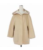 マックスマーラ ウィークエンドライン MAX MARA WEEKEND LINE クチートアマーノ リバーシブル フーデッド ダブルフェイス コート ジャケット 長袖 36 ベージュ 508603296 国内正規
