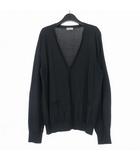 ドリスヴァンノッテン DRIES VAN NOTEN 90-00’s コットンカーディガン ニット 長袖 L ネイビー 紺 1039230 国内正規