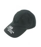 バレンシアガ BALENCIAGA BB Icon BaseBall Cap BB アイコン ロゴ ベースボールキャップ 帽子 L 59cm 黒 ブラック 723771 410B2