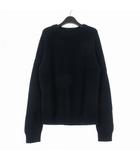メゾンマルジェラ 14 Maison Margiela 14 18AW クルーネックニット セーター 長袖 M ネイビー 紺 S50GP0122 国内正規