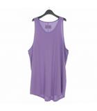Lot Of Crosses Inner Tanktop プリントロゴ タンクトップ ノースリーブ ロング 1 パープル 紫 2201080306