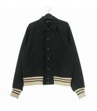 マインデニム MINEDENIM NMC PE.Wool Twill Athletic Blouson ツイル ブルゾン スタジアムジャケット 長袖 3 ブラック 黒 2603-8003