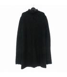 リックオウエンス Rick Owens 22AW OVERSIZED TURTLENECK SWEATER モヘアニット セーター オーバーサイズ 長袖 OS ブラック 黒 RR02B2678-WM 国内正規