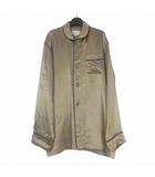 メゾンマルジェラ Maison Margiela 22AW ロングスリーブ パジャマシャツ 長袖 46 カーキ S50DL0520 S54660 国内正規