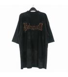 バレンシアガ BALENCIAGA Heavy Metal ヘビーメタル プリントTシャツ カットソー 半袖 XS ブラック 黒 744439 TOVE1 国内正規