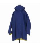 ユニクロ UNIQLO × マルニ MARNI 22SS ブロックテックリラックスハーフコート ジャケット 長袖 M ブルー 青 448934