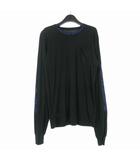 クロムハーツ CHROME HEARTS NECK LOGO L/S TEE ネックロゴ プリント ロングスリーブTシャツ カットソー M ブラック 黒 国内正規