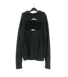 23SS PATCH HOODIE パッチワーク フーディ パーカー 長袖 M ブラック 黒 S52GU0184 国内正規