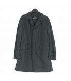 アクアスキュータム AQUASCUTUM ナイロン ステンカラーコート ジャケット 34 ネイビー 紺 A9752503-39 国内正規