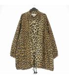 バレンシアガ BALENCIAGA 20SS レオパード ナイロンコーチジャケット ブルゾン 長袖 34 ブラウン/ブラック 607406 国内正規