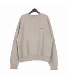 バレンシアガ BALENCIAGA ロゴ ヴィンテージウォッシュ加工 スウェットシャツ トレーナー 長袖 S ライトピンク 697869 国内正規