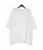 ドリスヴァンノッテン DRIES VAN NOTEN オーバーサイズ ショートスリーブ Tシャツ カットソー 無地 半袖 S ホワイト 白