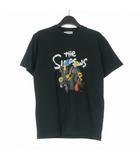 バレンシアガ BALENCIAGA 22SS The Simpsons シンプソンズ プリントTシャツ カットソー 半袖 XS ブラック 黒 670943 TLVG7 国内正規