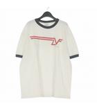 24SS SS T-SHIRT RINGER リンガープリントTシャツ カットソー XL ホワイト 白 RE-CO-WH-00-00-276