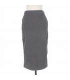 マディソンブルー MADISONBLUE SOFIE BACK SATIN TIGHT LONG SKIRT タイトスカート S ブラック 黒 MB999-6702