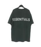 エフオージー エッセンシャルズ FOG ESSENTIALS リフレクター バックロゴ プリント Tシャツ 半袖 M 黒 ブラック