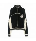 25SS TRACK JACKET VELOUR ベロア トラックジャケット ブルゾン L 黒 ブラック SM-HR-0000-C33