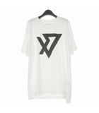 ジャスティンデイビス Justin Davis JOVAS プリント クルーネックTシャツ カットソー 半袖 S ホワイト 白 JDV320